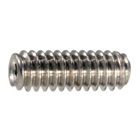 MIDWEST FASTENER #2-56 x 1/4" 18-8 Stainless Steel Coarse Thread Hex Socket Headless Set Screws 20PK 930704